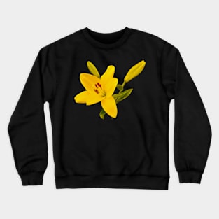 Yellow Lily Crewneck Sweatshirt